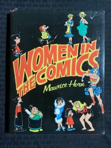1977 WOMEN IN THE COMICS by Maurice Horn HC/DJ FN/VG+ Chelsea House