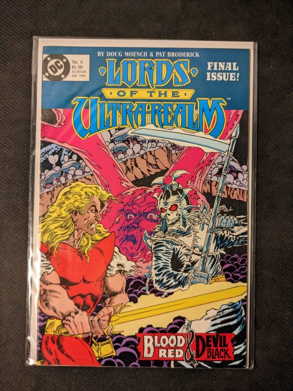 Lords of the Ultra-Realm #6 (1986) Lords of the Ultra-Realm