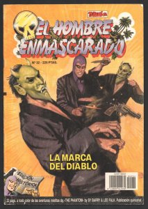 EL Hombre Enmascarado #32 1988-Colosus-Magazine format-Color interior-Spanish...