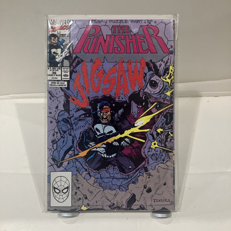 The Punisher #36 1990 marvel Comic Book