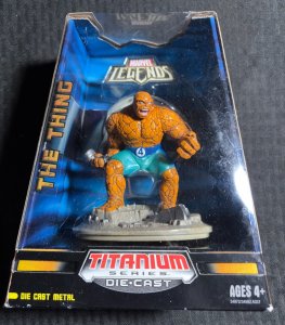 2006 THE THING Titanium Series Die-Cast Action Figure MIB Marvel Legends
