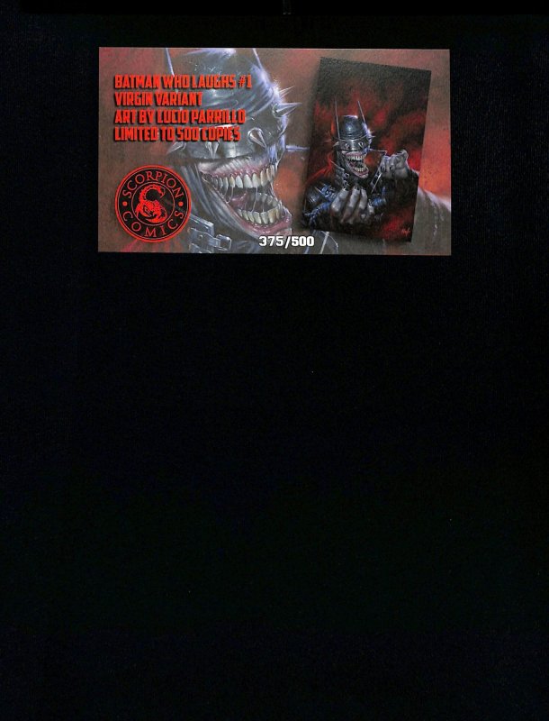 Batman Who Laughs #1 Parrillo Virgin Variant