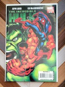 Incredible Hulk #600 (Marvel 2009) Spider-Man & Red Hulk variant, NM unread