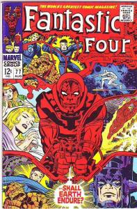 Fantastic Four #77 (Aug-68) FN/VF+ High-Grade Fantastic Four, Mr. Fantastic (...