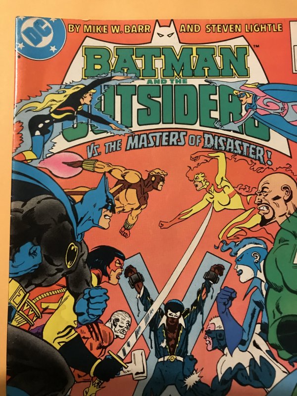 BATMAN and THE OUTSIDERS #10 : DC 5/84 Gd/VG filler; Black Lightning