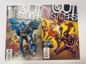 6 Outsiders DC COMICS #26 27 28 29 30 31 74 KM4