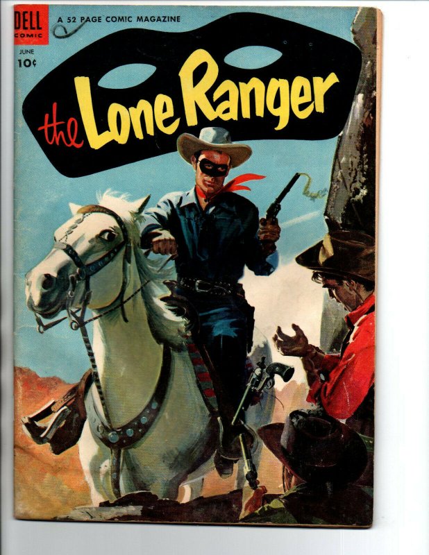 The Lone Ranger #72 - Painted Cover - Western - Dell - 1954 - GD/VG