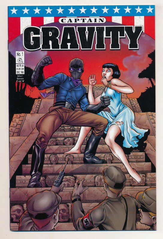 Captain Gravity (1998 Penny Farthing Press) #1-4 FN+ to NM Complete series