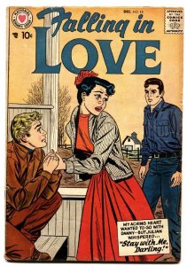 FALLING IN LOVE #15 comic book 1957-DC ROMANCE COMICS-COUNTRY LOVE