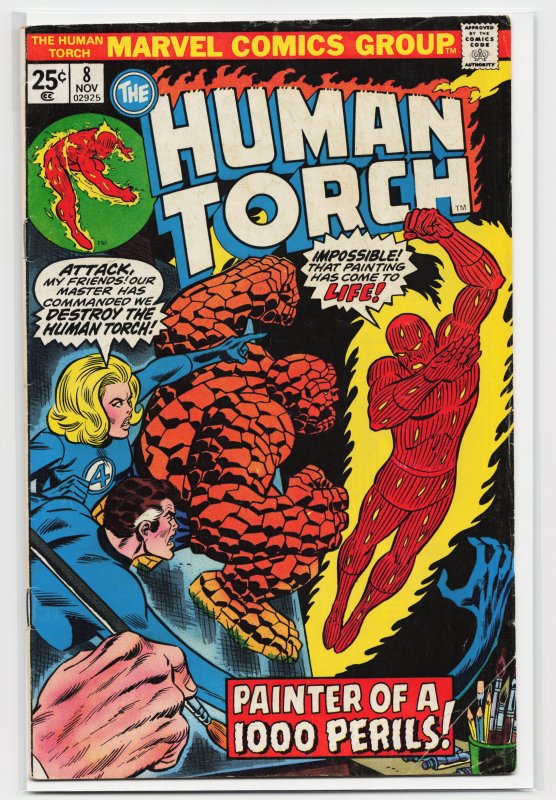 The Human Torch #8 (1975) Human Torch