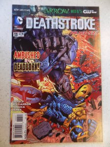 NEW 52 DEATHSTROKE # 13