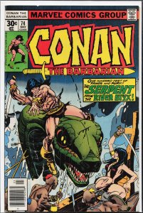 Conan the Barbarian #74 (1977) Conan