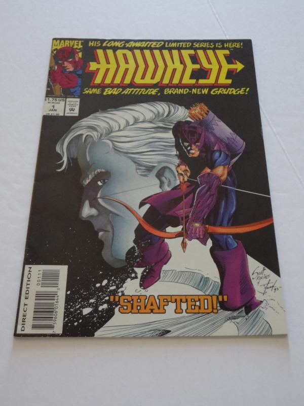 Hawkeye #1, VF; First of 4-issue limited series!! Direct edition!!