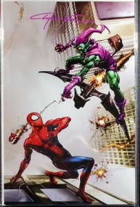 ? Amazing Spider-man #49 ? INFINITY  SIGNATURE Clayton Crain homage McFarlane