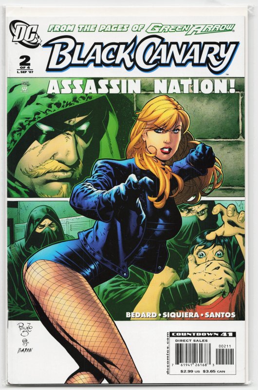 Black Canary #2 (2007) Black Canary
