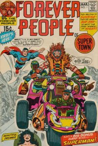 Forever People, The #1 VG ; DC | low grade comic Jack Kirby