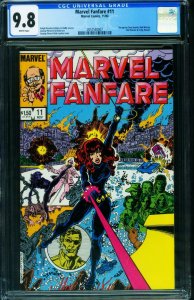 Marvel Fanfare #11 CGC 9.8 -1st appearance of Iron Maiden 1983 2057592007 