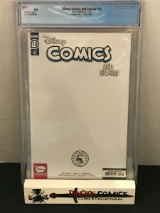 Disney Comics and Stories # 13 Scorpion Comics Virgin CGC 9.8 Mickey Mouse