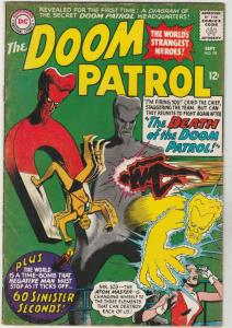 Doom Patrol #98 (Sep-65) VG/FN Mid-Grade The Chief, Negative Man, Elasti-Woma...