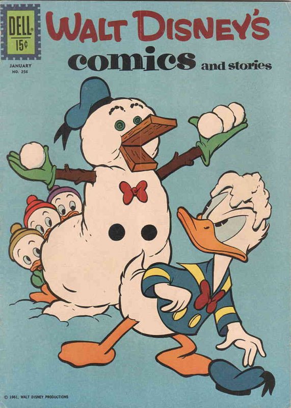 Walt Disney's Comics and Stories #256 GD ; Dell | low grade comic January 1962 D