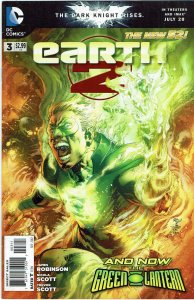 Earth 2 #3 Green Lantern Flash Hawkgirl NM-