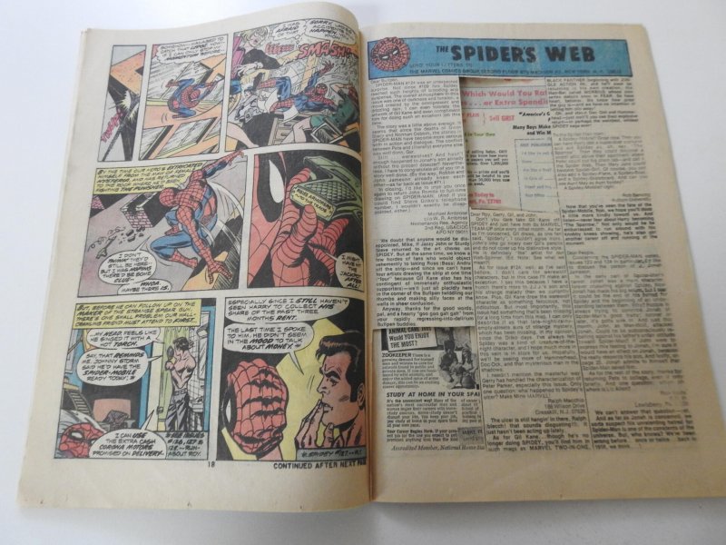 The Amazing Spider-Man #129 (1974) PR Condition see description