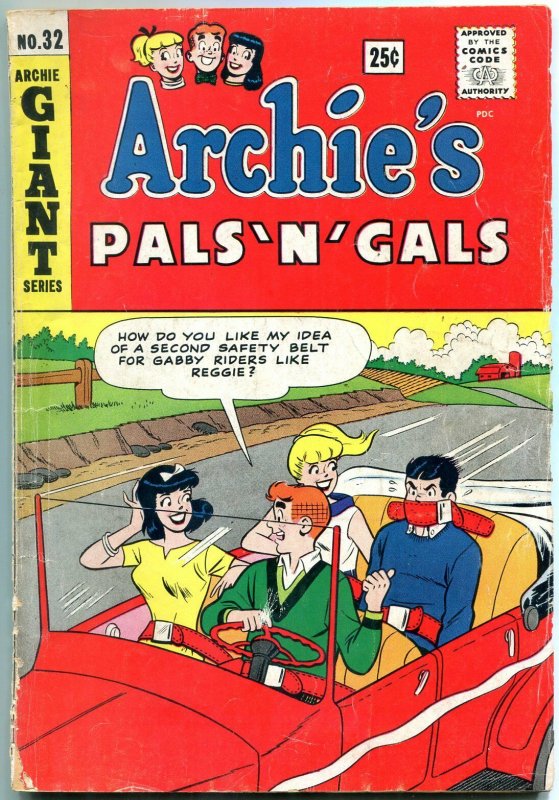 Archie's Pals 'n' Gals #32 1965-Giant series-Betty and Veronica