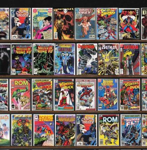 Huge Lot 150+ Comics with Howard The Duck, Grendel, Cloak And Dagger & More!
