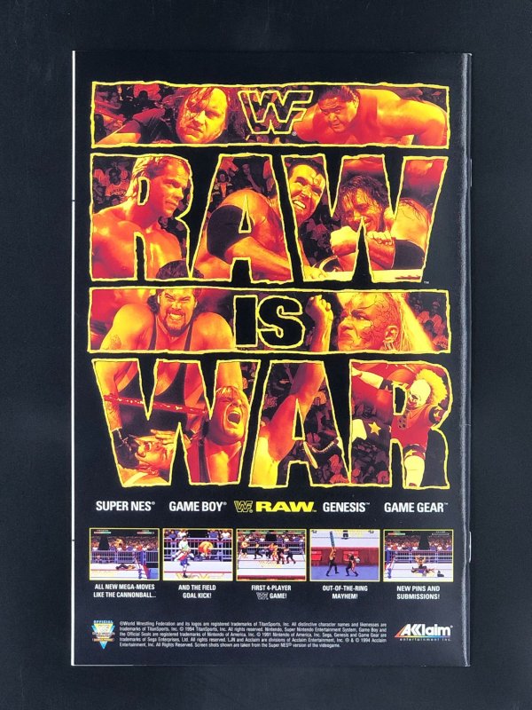 Bishop #1 (1994) First Solo Series Featuring Bishop & 1st Appearance of Mountjoy