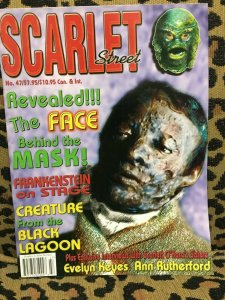 Scarlet Street #47 - Frankenstein, Creature Black Lagoon