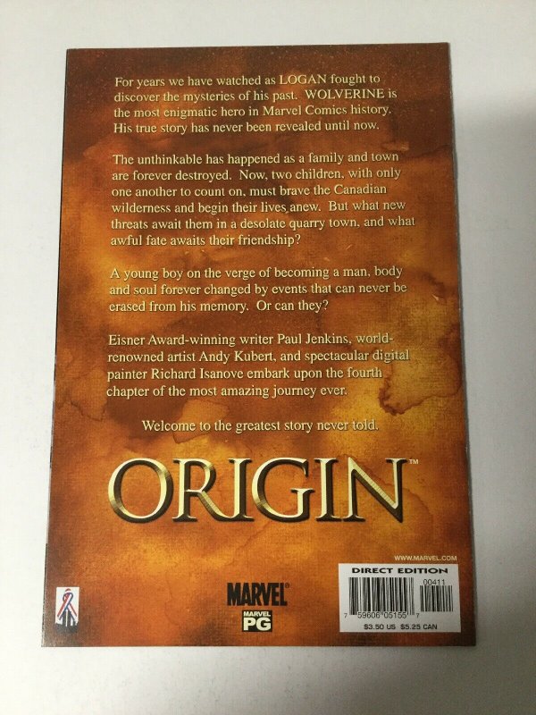 Wolverine: The Origin 4 Nm Near Mint Marvel