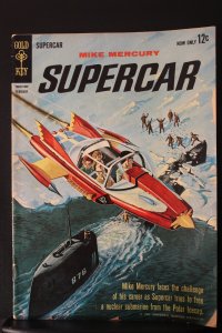 Supercar #2 (1963) Affordable-Grade GD 2nd Mike Mercury! Wow!