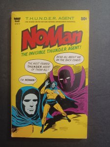 T.H.U.N.D.E.R Agent Paperback - Set of three No Man, Menthor, & Dynamo - 1966