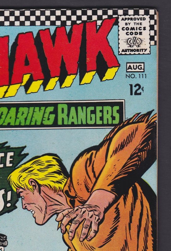 Tomahawk #111 Western FN+ 6.5 DC Comic - Aug 1967 Bob Brown 