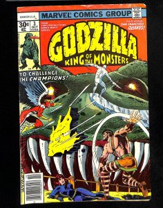 Godzilla #3 Vs. The Champions Silver Surfer!