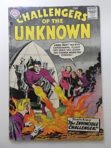 Challengers of the Unknown #3 (1958) VG- Condition  Fantastic Four Prototype?