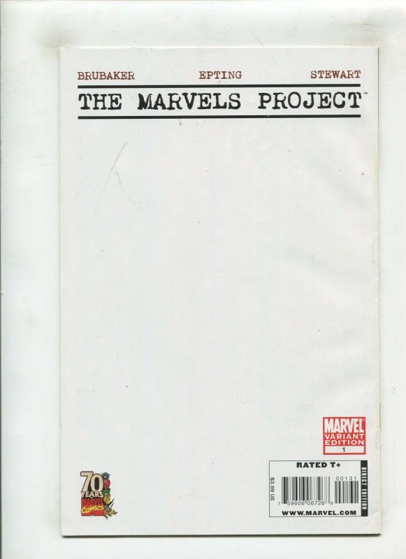 THE MARVELS PROJECT #1 (9.2) 2009