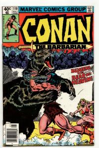 Conan The Barbarian #110 (Marvel, 1980) FN/VF