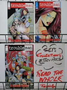 TROUBLEMAN (1996 IM/MOTOWN) 1-3  'MOTOWN' comics !