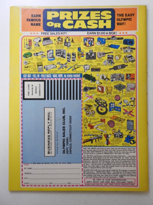 Six Million Dollar Man #1 (1976) Sharp Fine/VF Condition!