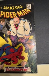 The Amazing Spider-Man #51 (1967)2nd kingpin app foxing/small stain spots