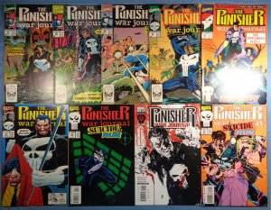 Lot of 9 Punisher War Journal Comics #17 #20 #22 #23 #25 #43 #63 #64