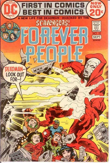 FOREVER PEOPLE 10 VG-F  September 1972 COMICS BOOK