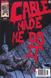 Cable #92 (Newsstand) VG ; Marvel | low grade comic Robert Weinberg