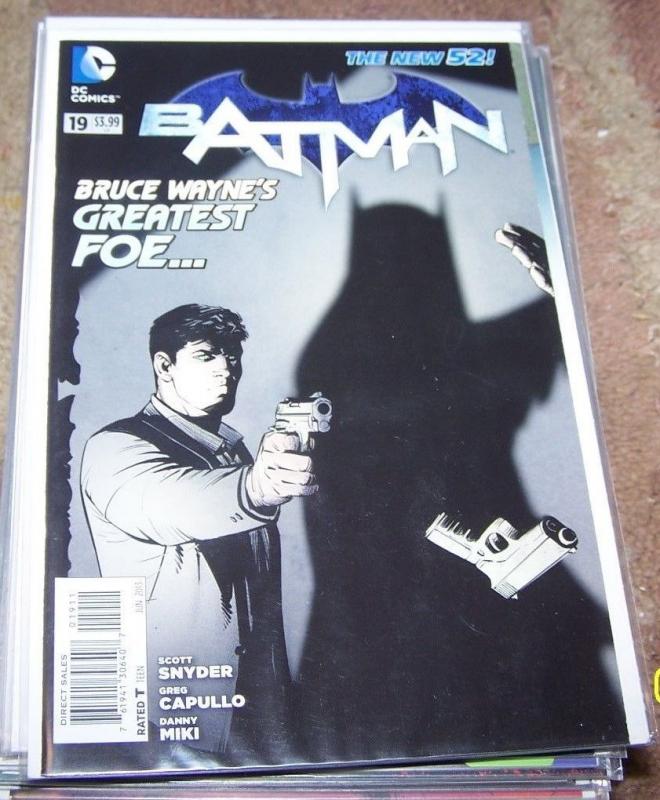 BATMAN #19 2013 + DC  new 52 scott snyder  greg capullo bruce wayne