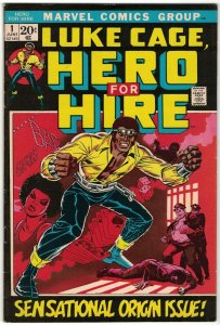 Hero for Hire #1 FN; Marvel | Power Man (Luke Cage) appearance 