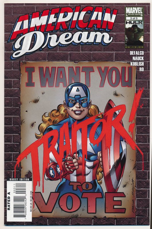 American Dream (2008 Marvel) #1-5 VF/NM Complete series