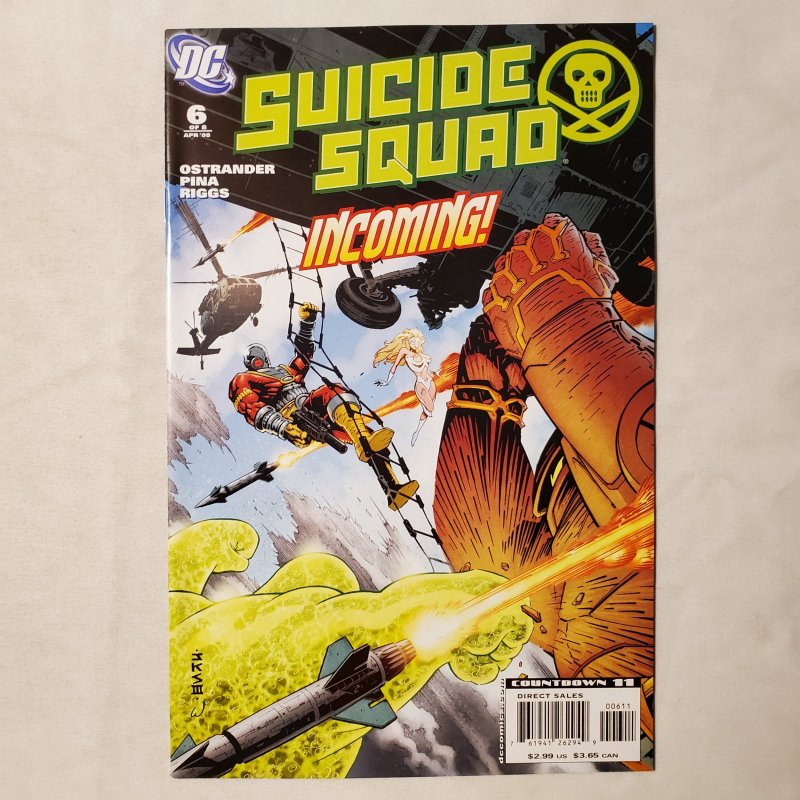 Suicide Squad 6 Very Fine- Cover by John K. Snyder