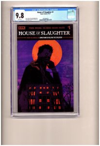 HOUSE OF SLAUGHTER #1COVER B VARIANT CGC 9.8 GORGEOUS SLAB WHITE PAGES