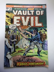 Vault of Evil #16 (1974) VG+ Condition small moisture stain bc